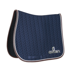 Zadeldek Fishbone Leather jumping Kentucky Marineblauw