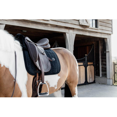Zadeldek Skin Friendly Velvet jumping Kentucky Zwart Zadeldek Skin Friendly Velvet jumping Kentucky Zwart
