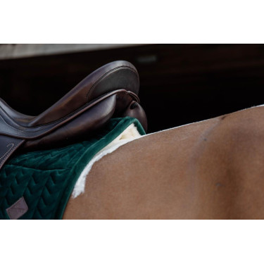Zadeldek Skin Friendly Velvet jumping Kentucky Donkergroen Zadeldek Skin Friendly Velvet jumping Kentucky Donkergroen