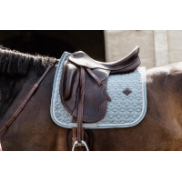 Tapis de selle Velvet dressage Kentucky Bordeaux