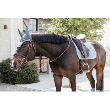 Zadeldek Velvet dressuur Kentucky Lichtblauw