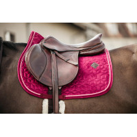 Tapis de selle Velvet jumping Kentucky Bordeaux
