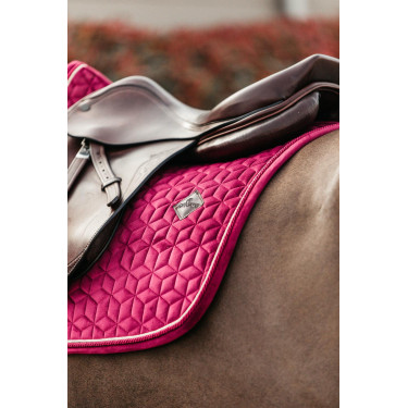 Zadeldek Velvet Jumping Kentucky Fuchsia Roze Zadeldek Velvet Jumping Kentucky Fuchsia Roze