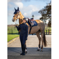 LeMieux Crystal Suede Close Contact Zadeldek Zwart