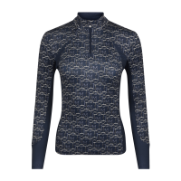 Basislaag LeMieux Florence print Marineblauw