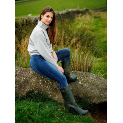 LeMieux Stride rubberen laarzen Eikengroen