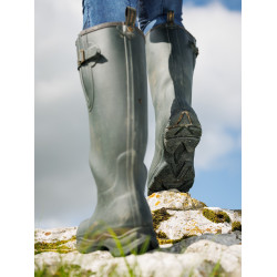 LeMieux Stride rubberen laarzen Eikengroen