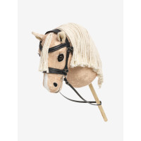 Wedstrijdhoofdstel LeMieux voor Hobby Horse Zwart