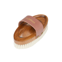 Zachte borstel Artisan LeMieux met geitenharen Bruin