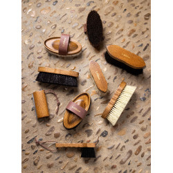 Lichaamsborstel Artisan LeMieux van schapenwol Bruin Lichaamsborstel Artisan LeMieux van schapenwol Bruin