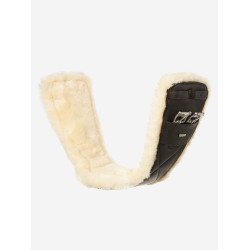 Voorgevormde dressuursingel LeMieux Arika Simuwool Bruin Voorgevormde dressuursingel LeMieux Arika Simuwool Bruin