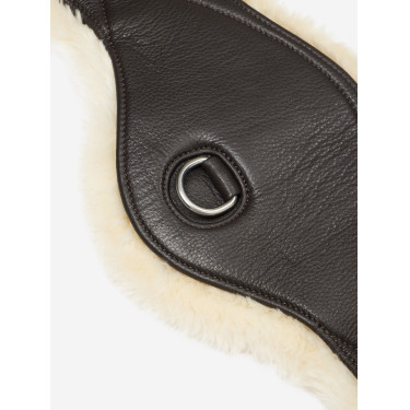 Voorgevormde dressuursingel LeMieux Arika Simuwool Bruin Voorgevormde dressuursingel LeMieux Arika Simuwool Bruin