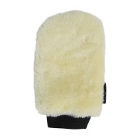 Kentucky schapenvacht poetshandschoen Natuurlijk Bruin