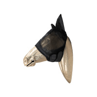 Klassiek vliegenmasker met oren Kentucky Zwart