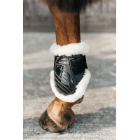 Kogelbeschermers jonge paarden vegan schapenvacht Kentucky Zwart Kogelbeschermers jonge paarden vegan schapenvacht Kentucky Zwart