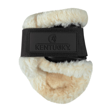 Kogelbeschermers jonge paarden vegan schapenvacht Kentucky Zwart