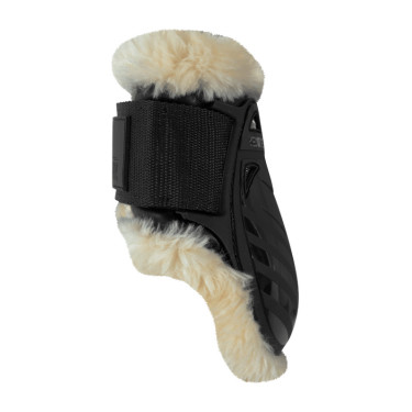 Kogelbeschermers jonge paarden vegan schapenvacht Kentucky Zwart