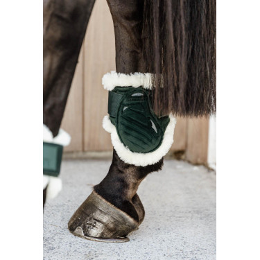 Jong paarden kogelbeschermer Velvet vegan schapenvacht Kentucky Donkergroen Jong paarden kogelbeschermer Velvet vegan schapenvacht Kentucky Donkergroen