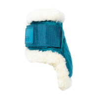 Jong paarden kogelbeschermer Velvet vegan schapenvacht Kentucky Smaragd Groen