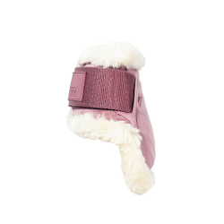 Jong paarden kogelbeschermer Velvet vegan schapenvacht Kentucky Oudroze