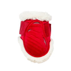 Jong paarden kogelbeschermer Velvet vegan schapenvacht Kentucky Rood