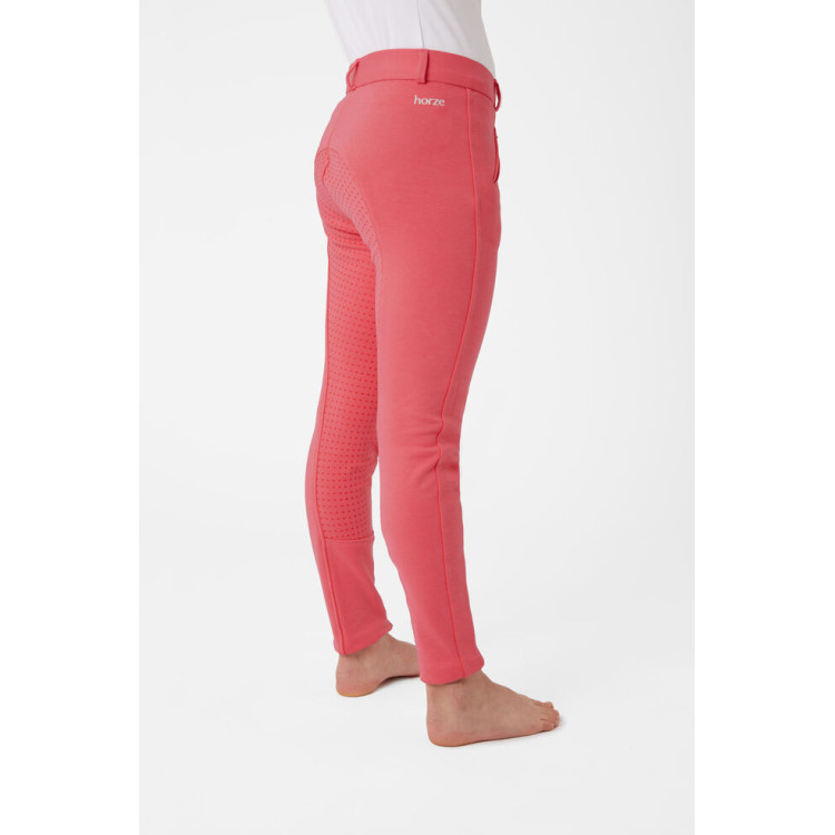 Kinderbroek Horze Active met siliconen zitvlak Kinderbroek Horze Active met siliconen zitvlak