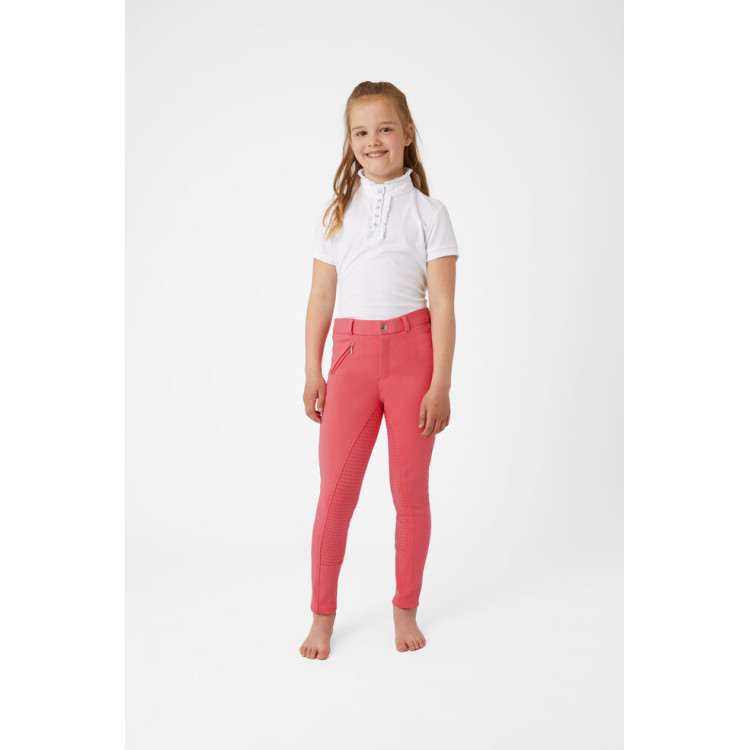 Kinderbroek Horze Active met siliconen zitvlak Kinderbroek Horze Active met siliconen zitvlak