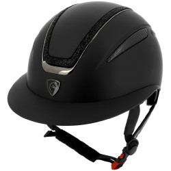 Equithème Agris helm met brede klep Equithème Agris helm met brede klep