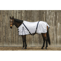 Overhemd Equithème Mesh wit Wit
