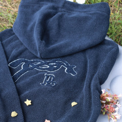 Sweat Eden door Pénélope Capu Towel Marineblauw Sweat Eden door Pénélope Capu Towel Marineblauw