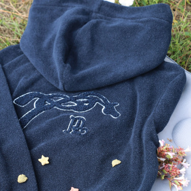 Sweat Eden door Pénélope Capu Towel Marineblauw Sweat Eden door Pénélope Capu Towel Marineblauw