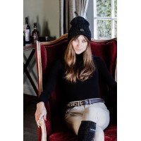 Glitter Bonnet Kentucky Zwart