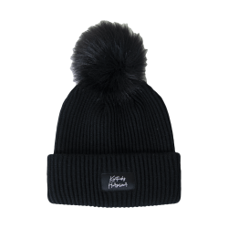 Bonnet Pompon Kentucky Zwart Bonnet Pompon Kentucky Zwart