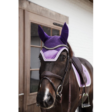 Bonnet Wellington Fluweel Contrast Kentucky Koninklijk mauve Violet