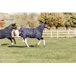 Kentucky All Weather Quick Dry Fleece buitenafdekking met halsstuk Marine Marineblauw