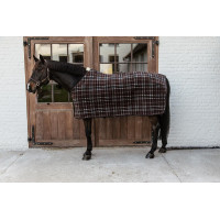 Droogdeken Heavy Kentucky Bruin geruit patroon