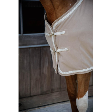 Fleece Rug Plaited Rope Kentucky Beige Fleece Rug Plaited Rope Kentucky Beige