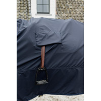 Paardenregenjas Hurricane met beugelgaten Kentucky Marine Marineblauw Paardenregenjas Hurricane met beugelgaten Kentucky Marine Marineblauw