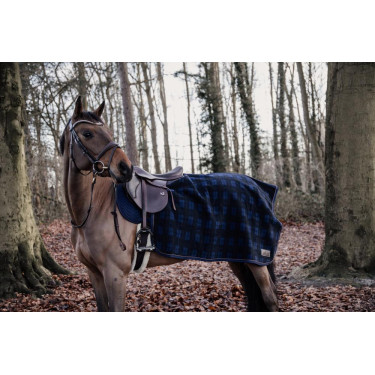 Zadeldeken Vierkant Heavy Fleece Kentucky Geruite stof Motieven