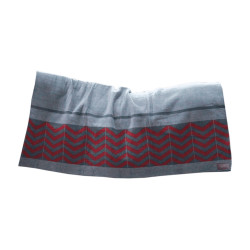 Couverture Séchante Carré Heavy Fishbone Kentucky Bordeaux Couverture Séchante Carré Heavy Fishbone Kentucky Bordeaux