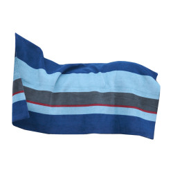 Droogdeken Ruit Heavy Stripes Kentucky Marine Marineblauw
