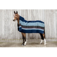 Droogdeken Ruit Heavy Stripes Kentucky Marine Marineblauw