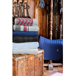 Droogdeken Ruit Heavy Stripes Kentucky Marine Marineblauw