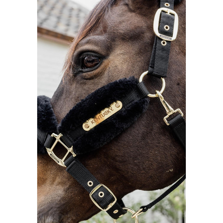 Nylon halster schapenvacht Soft Kentucky Nylon halster schapenvacht Soft Kentucky