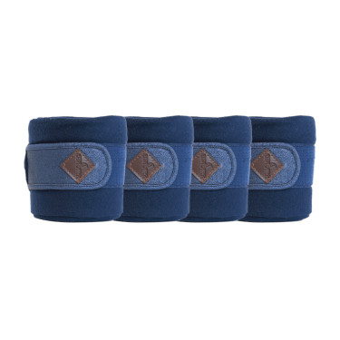 Polo Bandages Polar Fleece Glitter Kentucky Marine Marineblauw Polo Bandages Polar Fleece Glitter Kentucky Marine Marineblauw