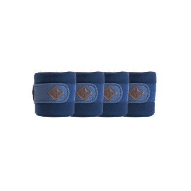 Polo Bandages Polar Fleece Glitter Kentucky Marine Marineblauw