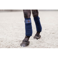 Polo Bandages Polar Fleece Glitter Kentucky Zwart