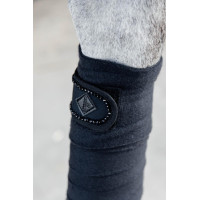 Polar Fleece Pearl Polobandages Kentucky Zwart