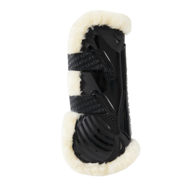 Velcro beenbeschermer vegan schapenvacht Kentucky Velcro beenbeschermer vegan schapenvacht Kentucky