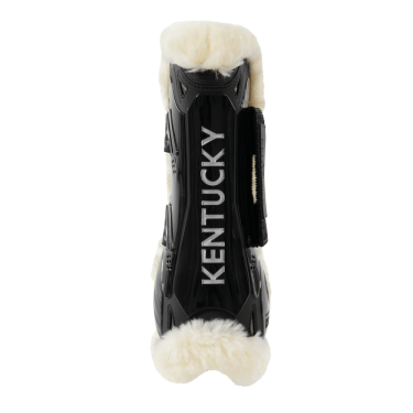 Velcro beenbeschermer vegan schapenvacht Kentucky Velcro beenbeschermer vegan schapenvacht Kentucky
